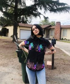 Lucinda's Cosmic Ladies Joyce Top By Nooworks New