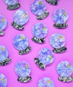 Lucinda's Crystal Ball Hair Clip New