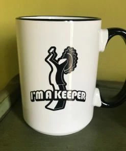 Lucinda's I'm A Keeper Mug Wichita And Kansas Merch