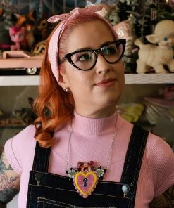 Lucinda's New Key To Your Heart Necklace By Erstwilder