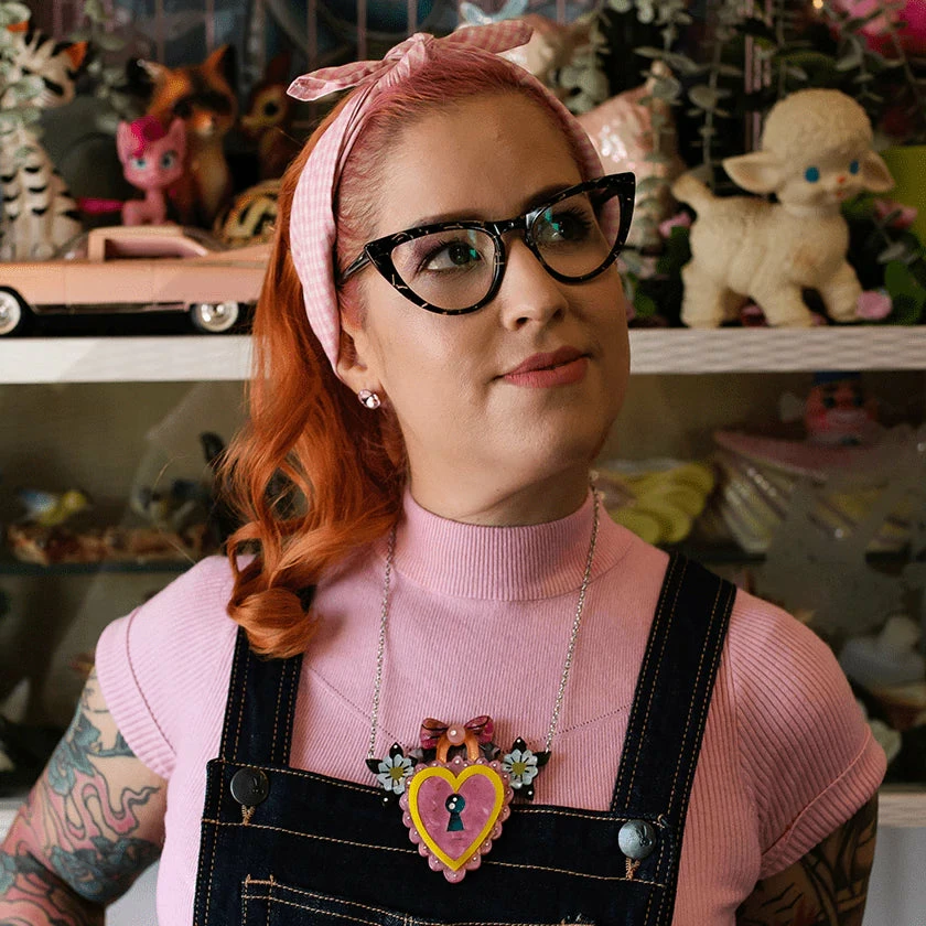 Lucinda's New Key To Your Heart Necklace By Erstwilder 4 Lucinda's New Key To Your Heart Necklace By Erstwilder