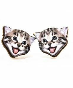 Lucinda's Playful Kitten Studs