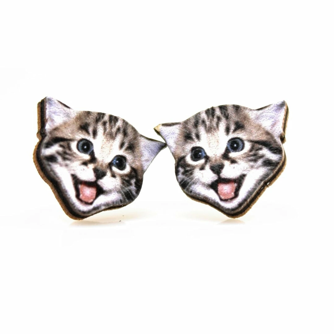 Lucinda's Playful Kitten Studs 3 Lucinda's Playful Kitten Studs