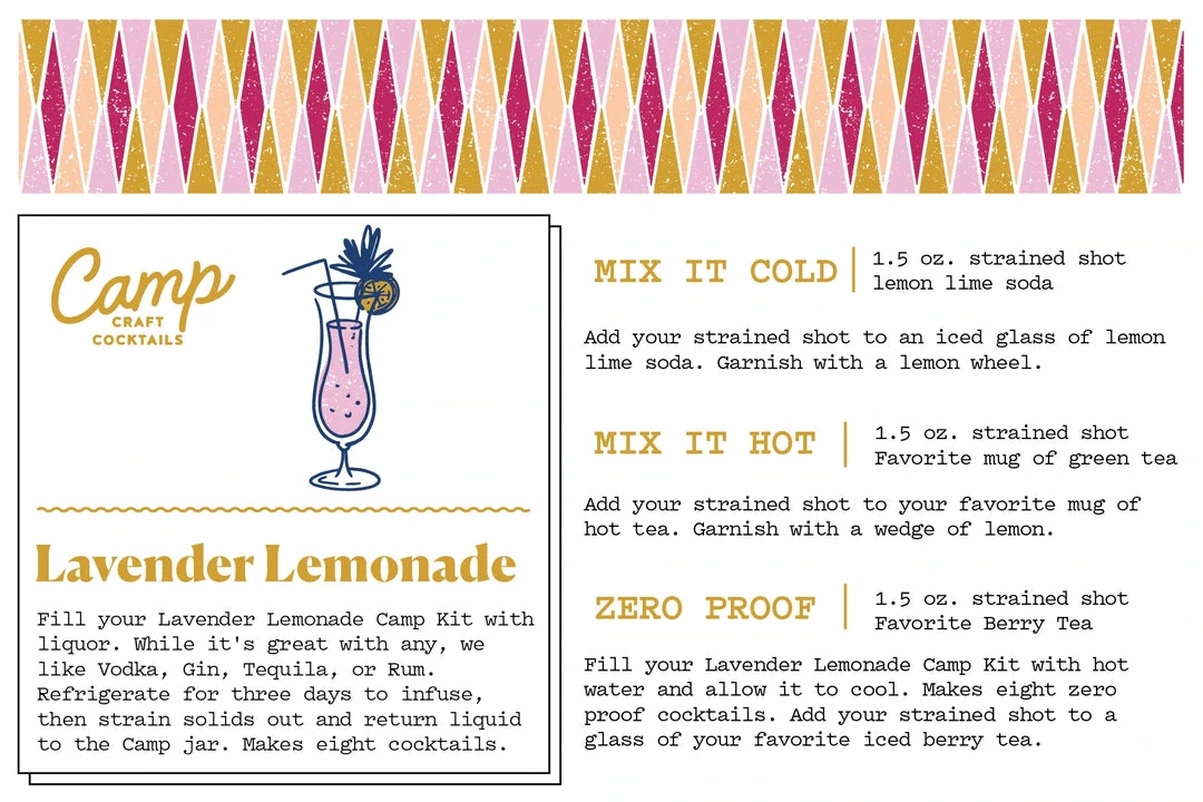 Lucinda's New Lavender Lemonade Camp Craft Cocktails 6 Lucinda's New Lavender Lemonade Camp Craft Cocktails