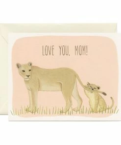 Lucinda's New Lioness Mom Card