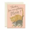 Lucinda's Mama Cat Card New