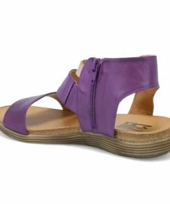 Lucinda's New Purple Meadow Sandal By Miz Mooz