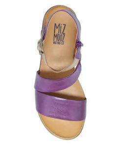 Lucinda's New Purple Meadow Sandal By Miz Mooz