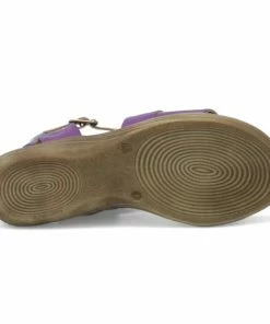 Lucinda's New Purple Meadow Sandal By Miz Mooz