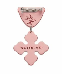 Lucinda's Medal Of Bravery Brooch By Erstwilder