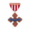 Lucinda's Medal Of Bravery Brooch By Erstwilder