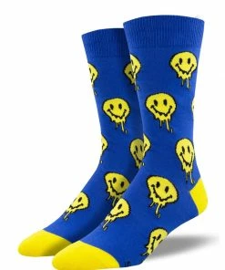 Lucinda's Melting Smiles Men's Socks New