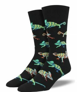 Lucinda's One In A Chameleon Men's Socks