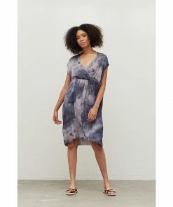 Lucinda's Midnight Tie Dye Boxy Dress