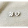 Lucinda's New Pearl Mini Star Hexagon Studs