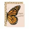 Lucinda's New Monarch Birthday Card