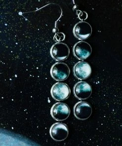 Lucinda's Moon Phase Earrings