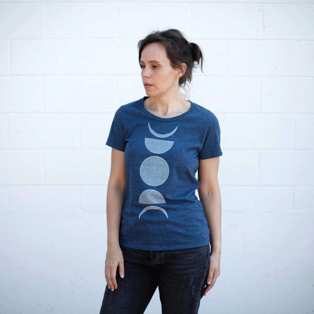 Lucinda's Moon Phase Women's Tee New 4 Lucinda's Moon Phase Women's Tee New