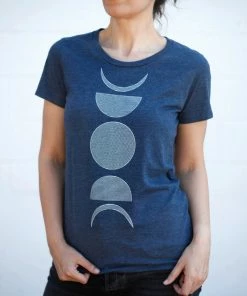 Lucinda's Moon Phase Women's Tee New 8 Lucinda's Moon Phase Women's Tee New