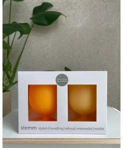 Lucinda's Morelia Stemm Silicone Wine Glasses