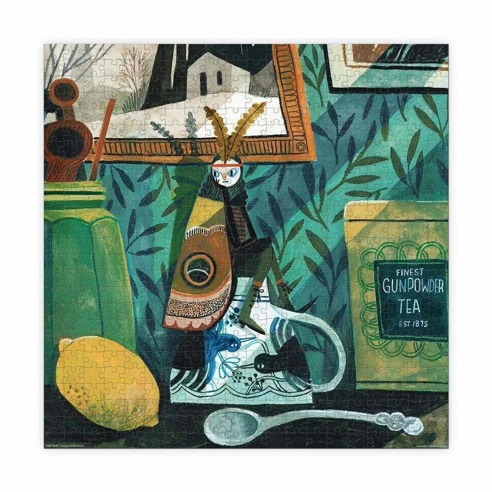 Lucinda's Moth Girl 500 Pc Puzzle New 5 Lucinda's Moth Girl 500 Pc Puzzle New