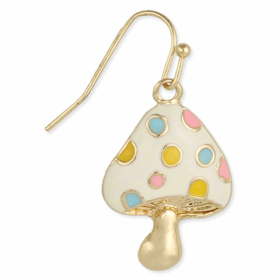Lucinda's Pastel Mushroom Earrings New 3 Lucinda's Pastel Mushroom Earrings New