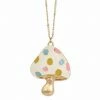 Lucinda's Pastel Mushroom Necklace New