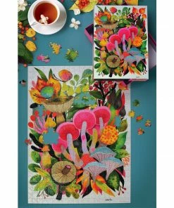 Lucinda's Mushroom Toomuchery 500 Pc Puzzle New