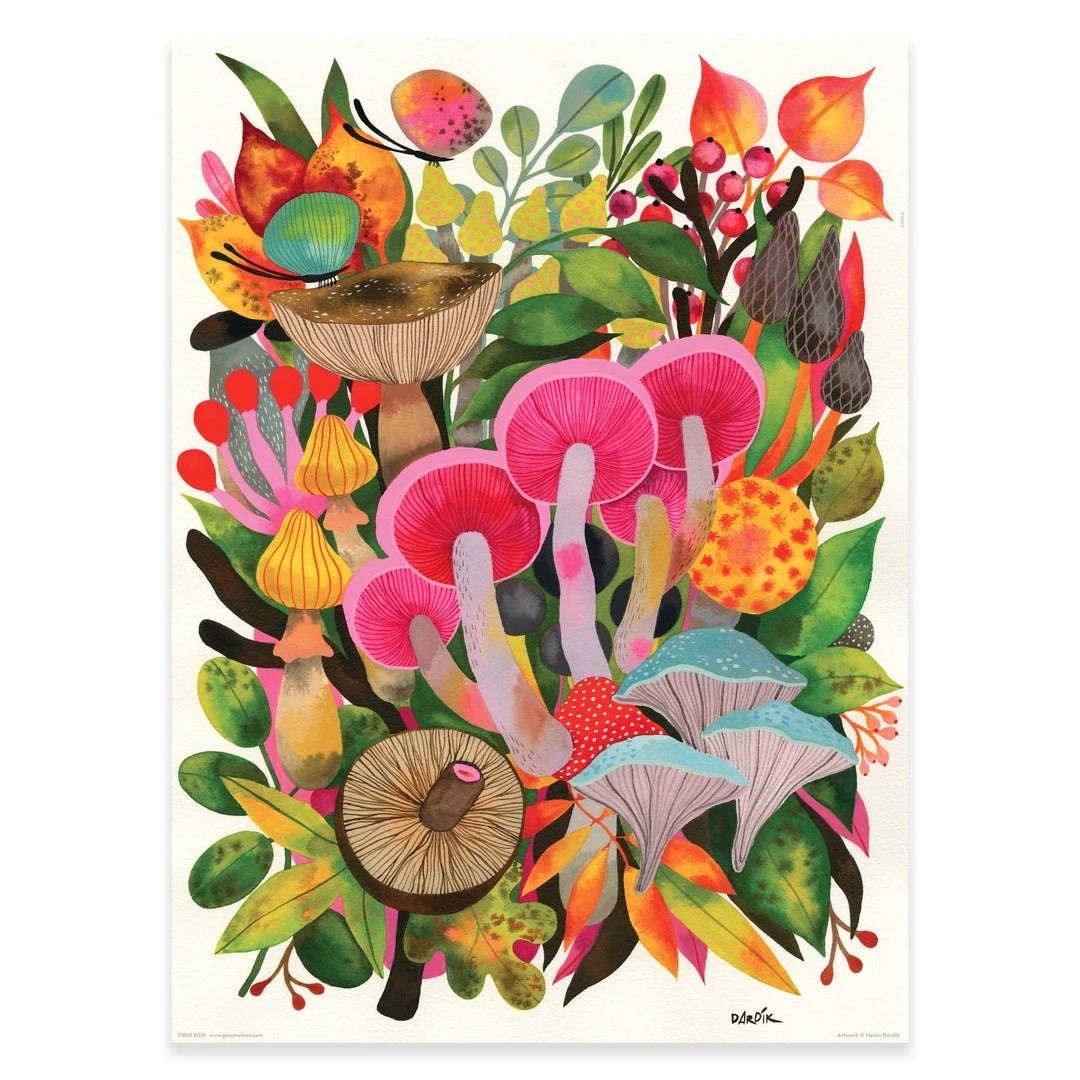 Lucinda's Mushroom Toomuchery 500 Pc Puzzle New 6 Lucinda's Mushroom Toomuchery 500 Pc Puzzle New