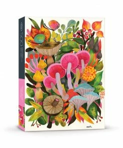 Lucinda's Mushroom Toomuchery 500 Pc Puzzle New