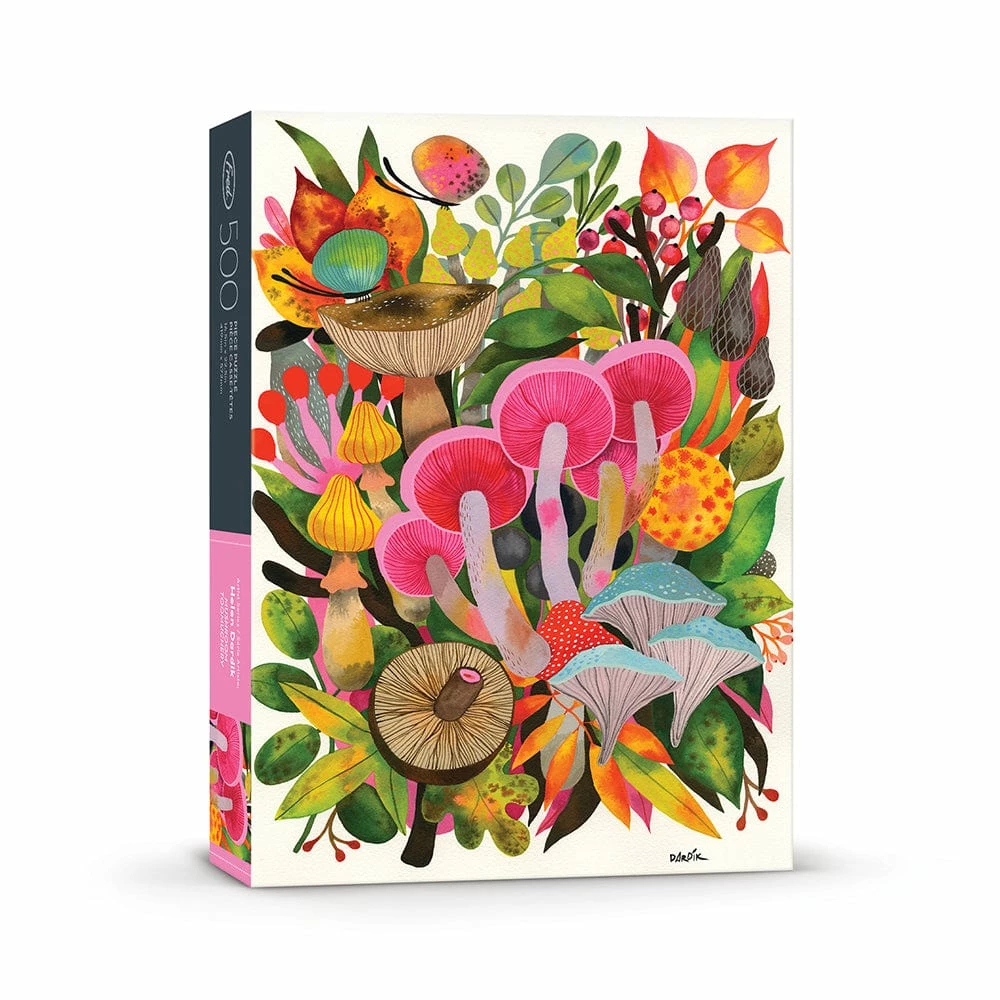 Lucinda's Mushroom Toomuchery 500 Pc Puzzle New 3 Lucinda's Mushroom Toomuchery 500 Pc Puzzle New