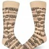 Lucinda's A Genius Composition Men's Socks New 1 Lucinda's A Genius Composition Men's Socks New