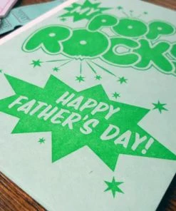Lucinda's Pop Rocks Father's Day Card