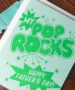 Lucinda's Pop Rocks Father's Day Card