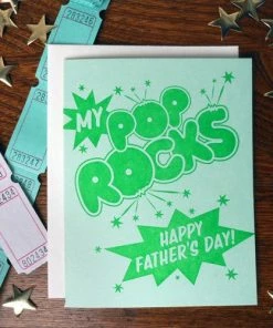 Lucinda's Pop Rocks Father's Day Card