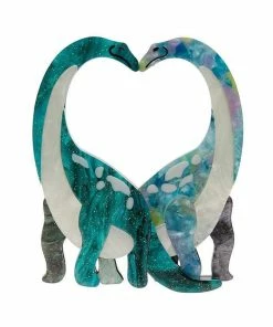 Lucinda's New Neck And Neck Brooch By Erstwilder