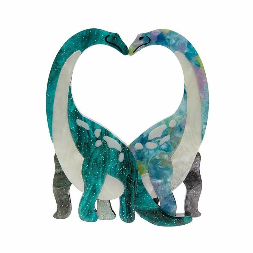 Lucinda's New Neck And Neck Brooch By Erstwilder 3 Lucinda's New Neck And Neck Brooch By Erstwilder