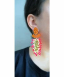 Lucinda's Abstract Plant Earrings 7 Lucinda's Abstract Plant Earrings