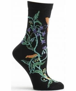 Lucinda's Woody Night Shade Socks New
