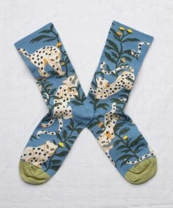 Lucinda's Paradise Panther Socks