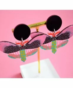 Lucinda's Pastel & Black Butterfly Earrings New 9 Lucinda's Pastel & Black Butterfly Earrings New