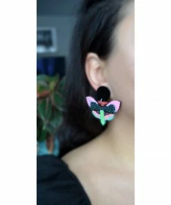 Lucinda's Pastel & Black Butterfly Earrings New 11 Lucinda's Pastel & Black Butterfly Earrings New