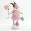 Lucinda's New Spring Pink Bunny Figure