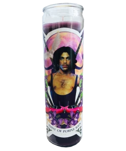 Lucinda's Saint Of Purple Rain Prayer Candle