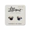 Lucinda's New Pug Earrings