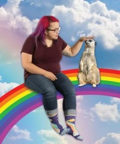 Lucinda's Wichita Shitting Rainbows Women's Socks New