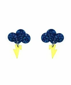 Lucinda's Rain Cloud Earrings
