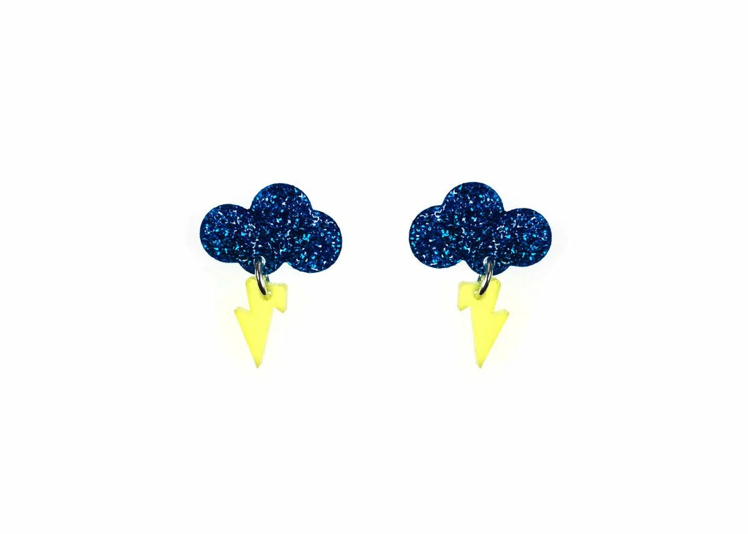 Lucinda's Rain Cloud Earrings 3 Lucinda's Rain Cloud Earrings