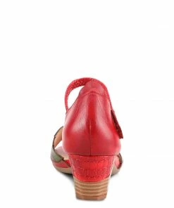 Lucinda's Red Compelling Sandal