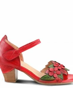 Lucinda's Red Compelling Sandal